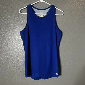 RBX Men’s Blue Athletic Tank Top Mesh Performance Shirt Medium